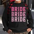 Vintage Retro Bride Rodeo Cowgirl Bachelorette Party Wedding Sweatshirt Gifts for Old Men
