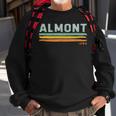Vintage Stripes Almont Ia Sweatshirt Gifts for Old Men