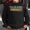 Vintage Stripes Fuller Acres Ca Sweatshirt Gifts for Old Men