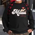 Vintage Strong Maui Hawaii Island I Love Hawaii Sweatshirt Gifts for Old Men