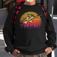 Vintage Sunset Squirrel Flying On Retro Sweatshirt Gifts for Old Men