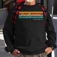 Vintage Sunset Stripes East Armuchee Georgia Sweatshirt Gifts for Old Men