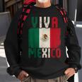 Viva Mexico Mexican Independence Day Mexican Flag Sweatshirt Gifts for Old Men