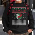 Volleyball Christmas Ugly Sweater For Volleyball Player Sweatshirt Gifts for Old Men