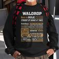 Waldrop Name Gift Waldrop Born To Rule Sweatshirt Gifts for Old Men