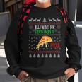 All I Want For Christmas Is Pizza Ugly Christmas Sweaters Sweatshirt Gifts for Old Men