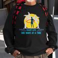Wave Riding Windsurfer With Surfboard Sweatshirt Gifts for Old Men