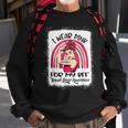 I Wear Pink For My Best Friend Bff Breast Cancer Awareness Sweatshirt Gifts for Old Men