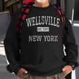 Wellsville New York Ny Vintage Sweatshirt Gifts for Old Men
