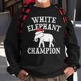 White Elephant Champion Party Christmas Sweatshirt Gifts for Old Men