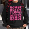 White Howdy Pink Country Western Cowgirl Southern Vintage Sweatshirt Gifts for Old Men