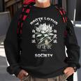 White Lotus Kung Fu Kung Fu Funny Gifts Sweatshirt Gifts for Old Men