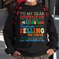 Womens To My Dear Daughterinlaw Thank You For Not Selling Funny Sweatshirt Gifts for Old Men