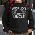 Worlds Best Uncle Cool Uncles Gift Sweatshirt Gifts for Old Men