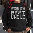 Worlds Best Uncle Vintage Sweatshirt Gifts for Old Men