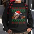 Yorkshire Terrier Dog Lover Santa Hat Ugly Christmas Sweater Sweatshirt Gifts for Old Men