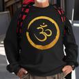 Zen Buddha Energy Symbol Golden Yoga Meditation Harmony Sweatshirt Gifts for Old Men