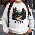 Amite River Retro Minimalist River Amite Sweatshirt Gifts for Old Men