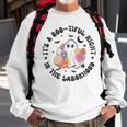 Beautiful Day Laborhood Halloween Labor And Delivery Ghost Sweatshirt Gifts for Old Men