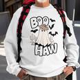 Boo Haw Retro Vintage Cowboy Ghost Ghost Funny Gifts Sweatshirt Gifts for Old Men