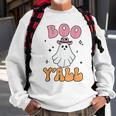 Boo Y’All Country Western Ghost Halloween 2023 Sweatshirt Gifts for Old Men