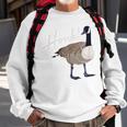 Canadian Goose Honk Funny Cute Bird Hunter Gift Sweatshirt Gifts for Old Men