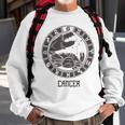 Cancer Zodiac Sign Symbol Stars June July Birthday Gift Sweatshirt Gifts for Old Men