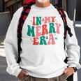 Christmas In My Merry Era Xmas Holiday Christmas Sweatshirt Gifts for Old Men
