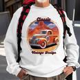 Classic Vintage Design Truck Sweatshirt Gifts for Old Men