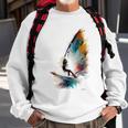 Cool Windsurfer On A Surfboard Riding The Waves Of The Ocean Sweatshirt Gifts for Old Men