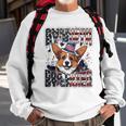 Corgi Dog Lover Patriotic 4Th Of July Sweatshirt Gifts for Old Men