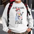 Cowgirl Cow Print Pink Bandanas Gifts For Women Girls Kids Sweatshirt Gifts for Old Men