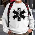 Emt Emergency Medical Technician First Responder EMT Funny Gifts Sweatshirt Gifts for Old Men