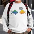 Fish Keeping Aquarium Hobby Ich Funny Aquarium Funny Gifts Sweatshirt Gifts for Old Men