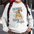 Honky Tonk Angel Hold Your Horses Western Country Cowgirl Sweatshirt Gifts for Old Men