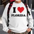 I Heart Florida First Name I Love Personalized Stuff Sweatshirt Gifts for Old Men