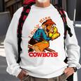 I Only Kiss Cowboys Vintage Western Cowgirl Sweatshirt Gifts for Old Men