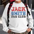 Jack Smith Fan Club Retro Usa Flag American Funny Political Sweatshirt Gifts for Old Men