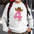 Kids Cowgirl Birthday Outfit Girl Fourth Birthday Gift Horse Farm Sweatshirt Gifts for Old Men