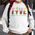 Kids Five And Oh So Sweet Ice Cream Girls 5Th Birthday Sweatshirt Gifts for Old Men