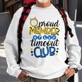 Kids Funny Baby Boy Son Toddler Proud Member Of The Timeout Club Sweatshirt Gifts for Old Men