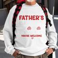 Kids Im Your Fathers Day Funny Boys Girls Kids Toddlers Sweatshirt Gifts for Old Men