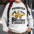 Kids Promoted To Middle Brother Baby Gender Celebration Sweatshirt Gifts for Old Men