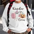 Kinder Boo Crew Kindergarten Boo Crew Kindergarten Halloween Sweatshirt Gifts for Old Men