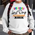 Last Day Of School 2023 Autograph 2Nd Grade Graduation Party Sweatshirt Gifts for Old Men