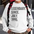 Legendary Since July 1995 27 Year Old 27Th Birthday Gifts Sweatshirt Gifts for Old Men