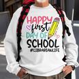 Librarian Happy First Day Of School Funny Back School Sweatshirt Gifts for Old Men
