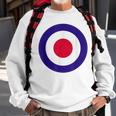Mod Target Retro Mods Arrow Targets Fashion Sweatshirt Gifts for Old Men