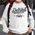 Motor City Muscle Car Detroit Novelty Gift Sweatshirt Gifts for Old Men