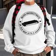 Never Underestimate An Old Man With A Harmonica Old Man Funny Gifts Sweatshirt Gifts for Old Men